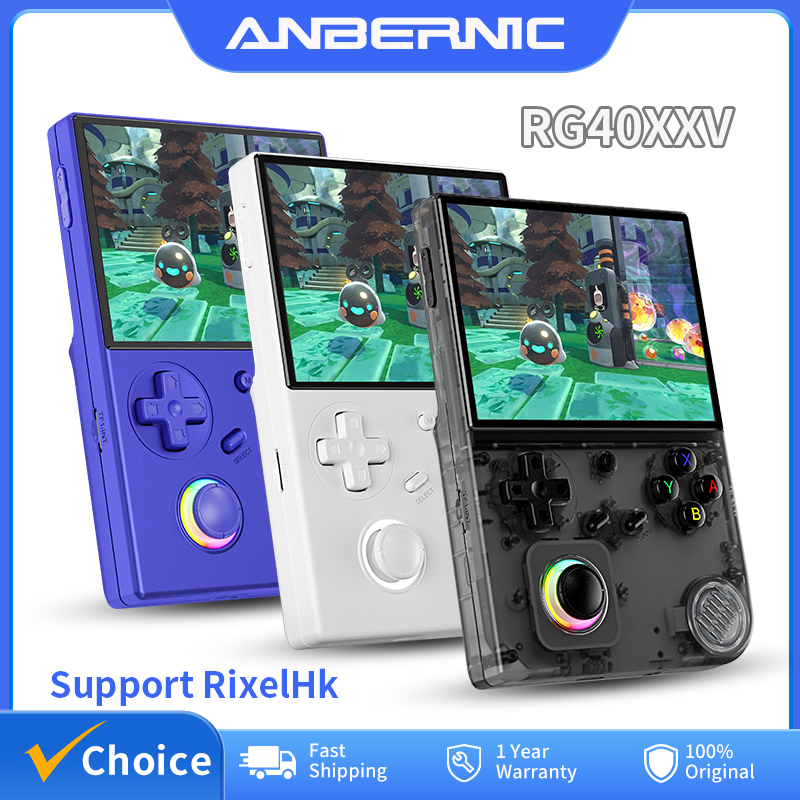 Gaming Console All In One - ANBERNIC RG40XXV Retro przenośna konsola do