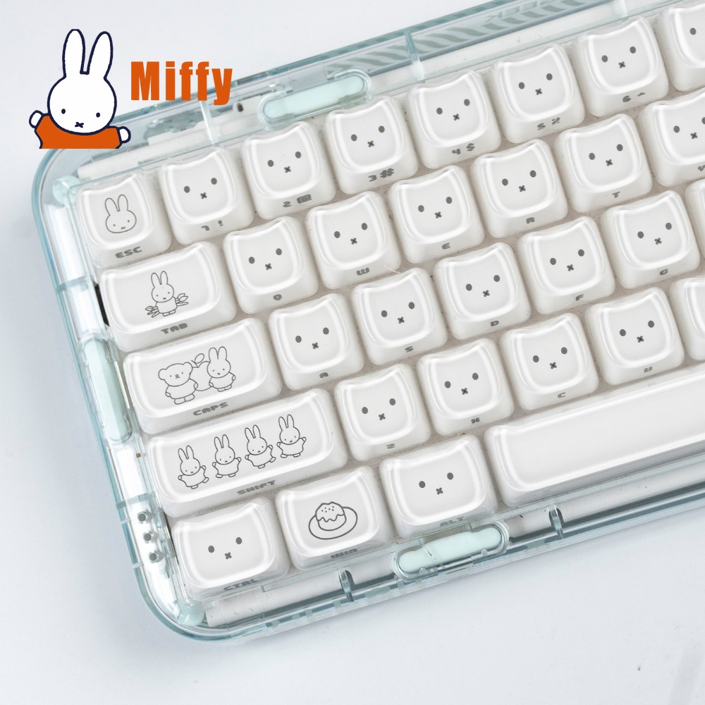 Pad Gaming Console - Urocze nakładki na klawisze Miffy, słodkie