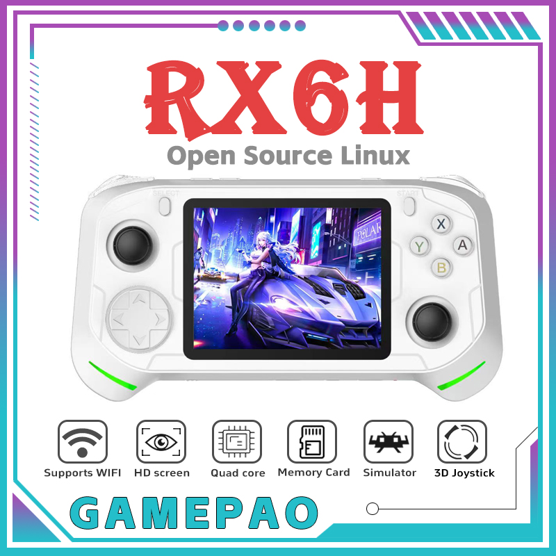 Gaming Console Retro Handheld - Konsola do gier retro RX6H z