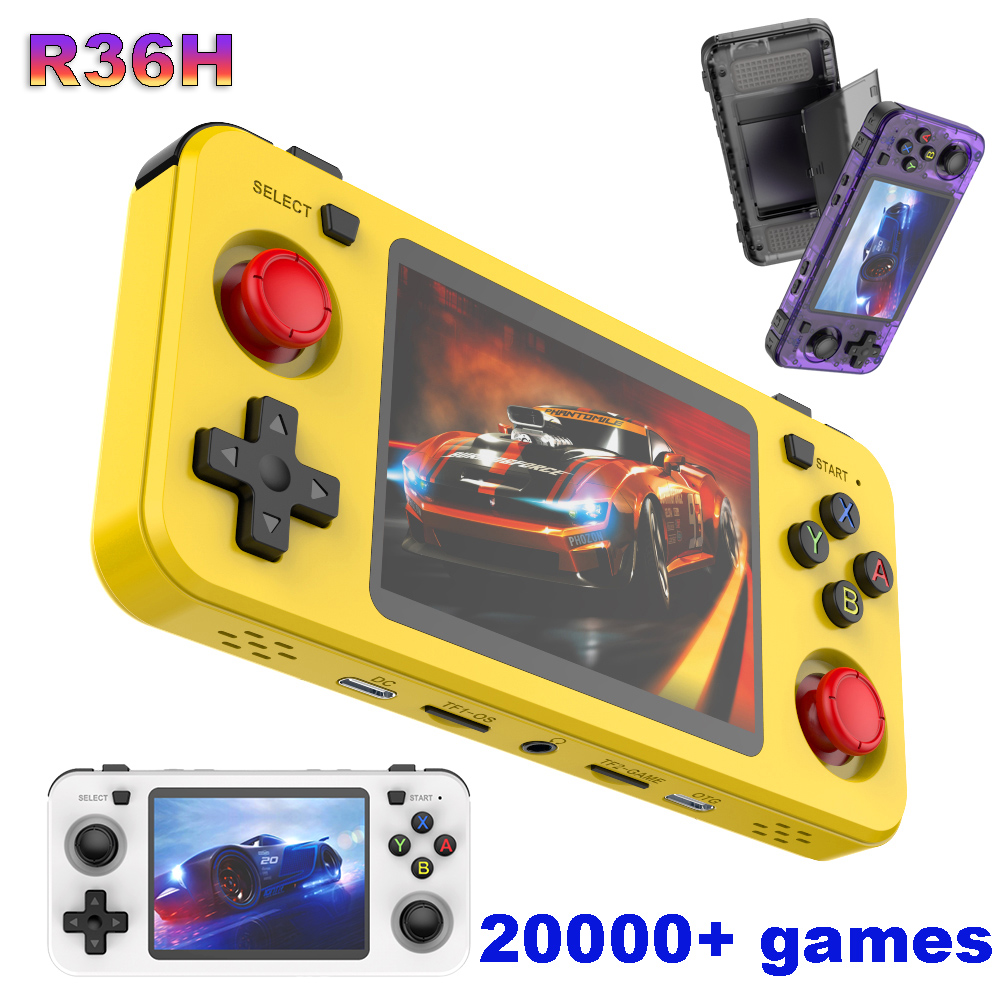 Gaming Console Minecraft - R36H ARKOS Retro Przenośna Konsola do