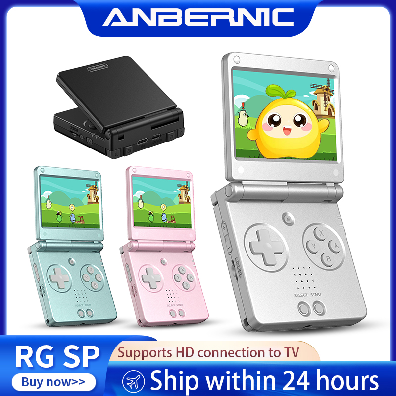 Gaming Console Retro Handheld - Anbernic RGSP Flip Retro Przenośna Konsola