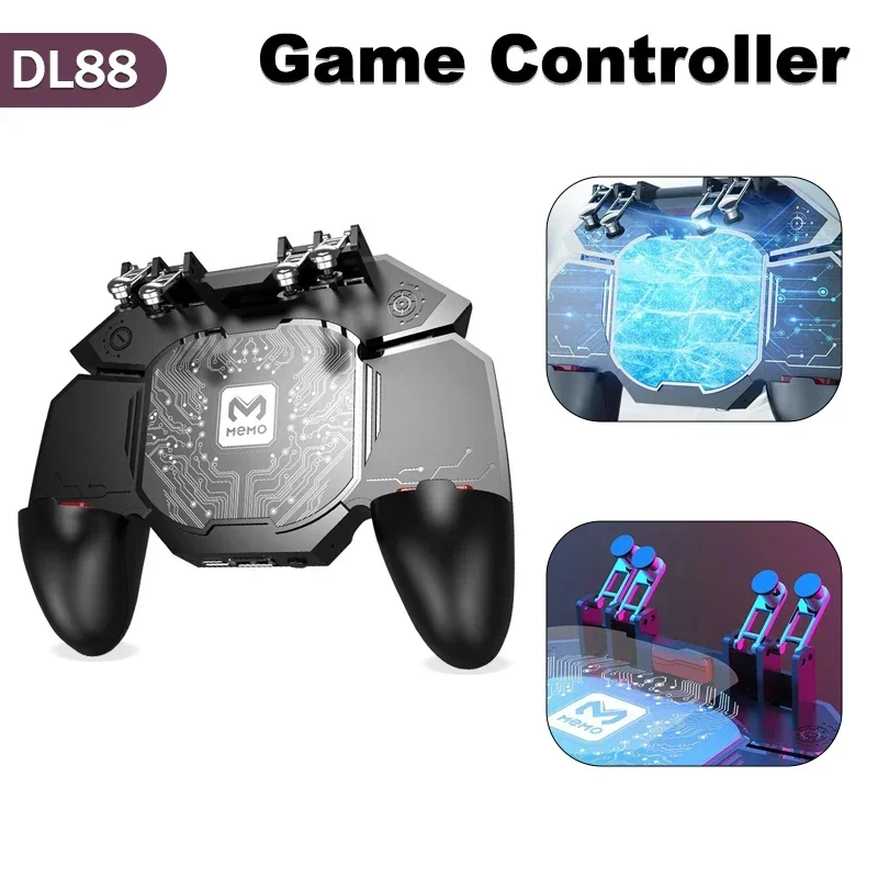 Gaming Console For Phone - MEMO DL88 Wentylator chłodzący do telefonu