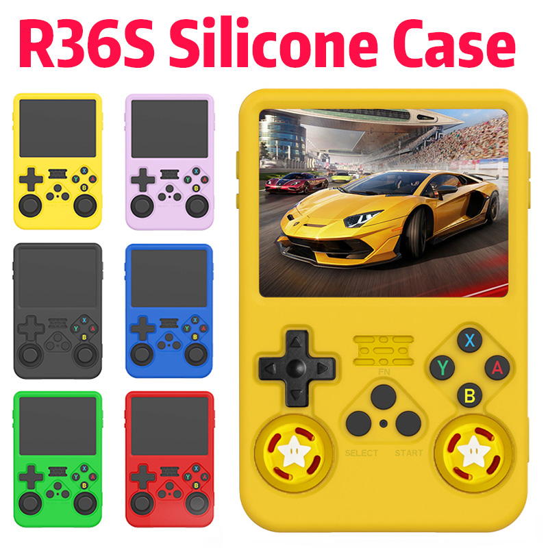 Gaming Console R36S - Kolorowe silikonowe etui ochronne na konsolę