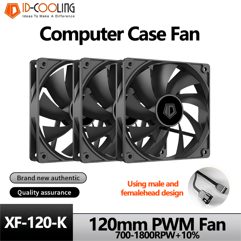 Pad Gaming Console - ID-COOLING XF-120-K Prosty i Wydajny Wentylator