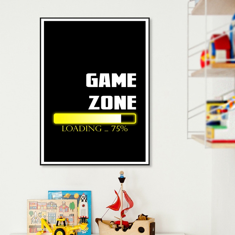 Obrazy z cytatami o grach, mal – Gaming Console Picture recenzja i cena