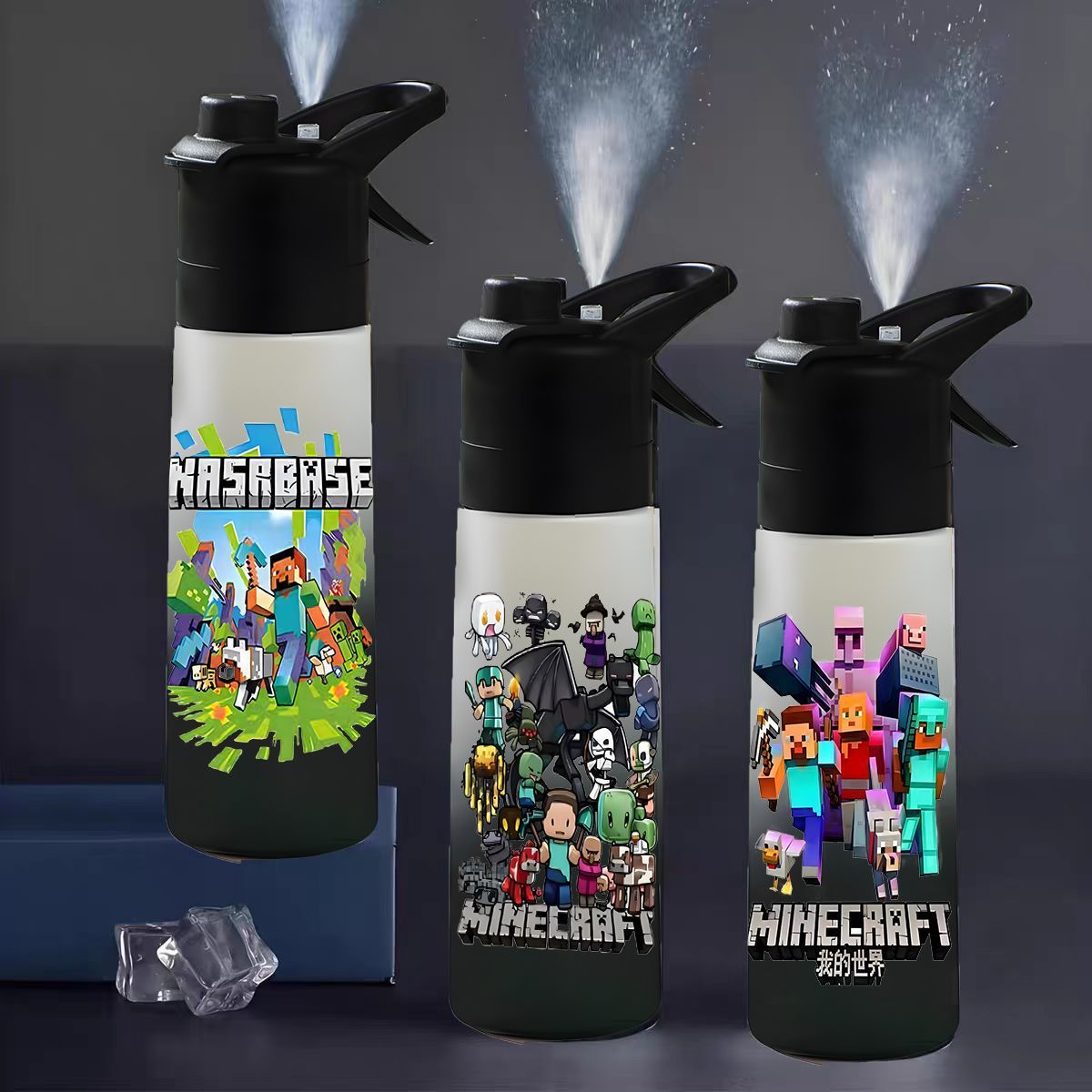 Kubek na wodę Minecraft 650ml, – Gaming Console Minecraft recenzja i cena