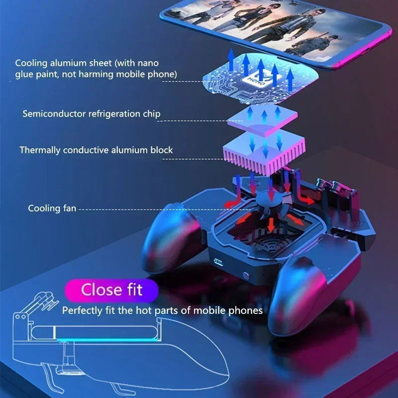 MEMO DL88 Wentylator chłodzący – Gaming Console For Phone recenzja i cena