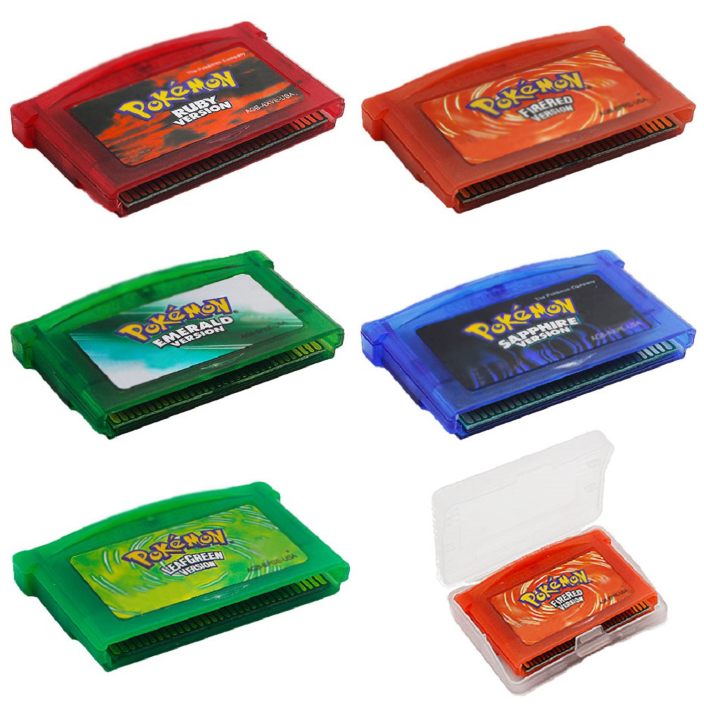 Karta do gry Pokemon GBA Seria – Gaming Console Video recenzja i cena