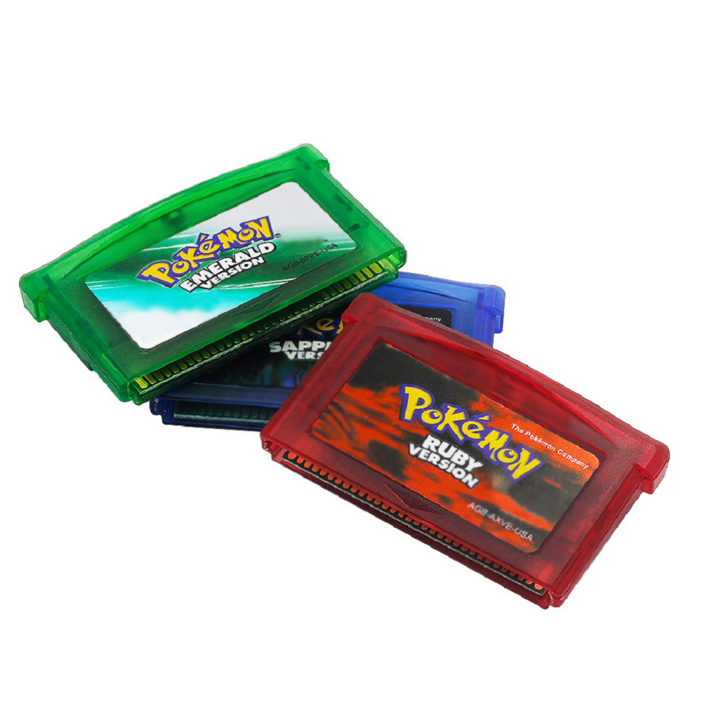 Karta do gry Pokemon GBA Seria – Gaming Console Video recenzja i cena