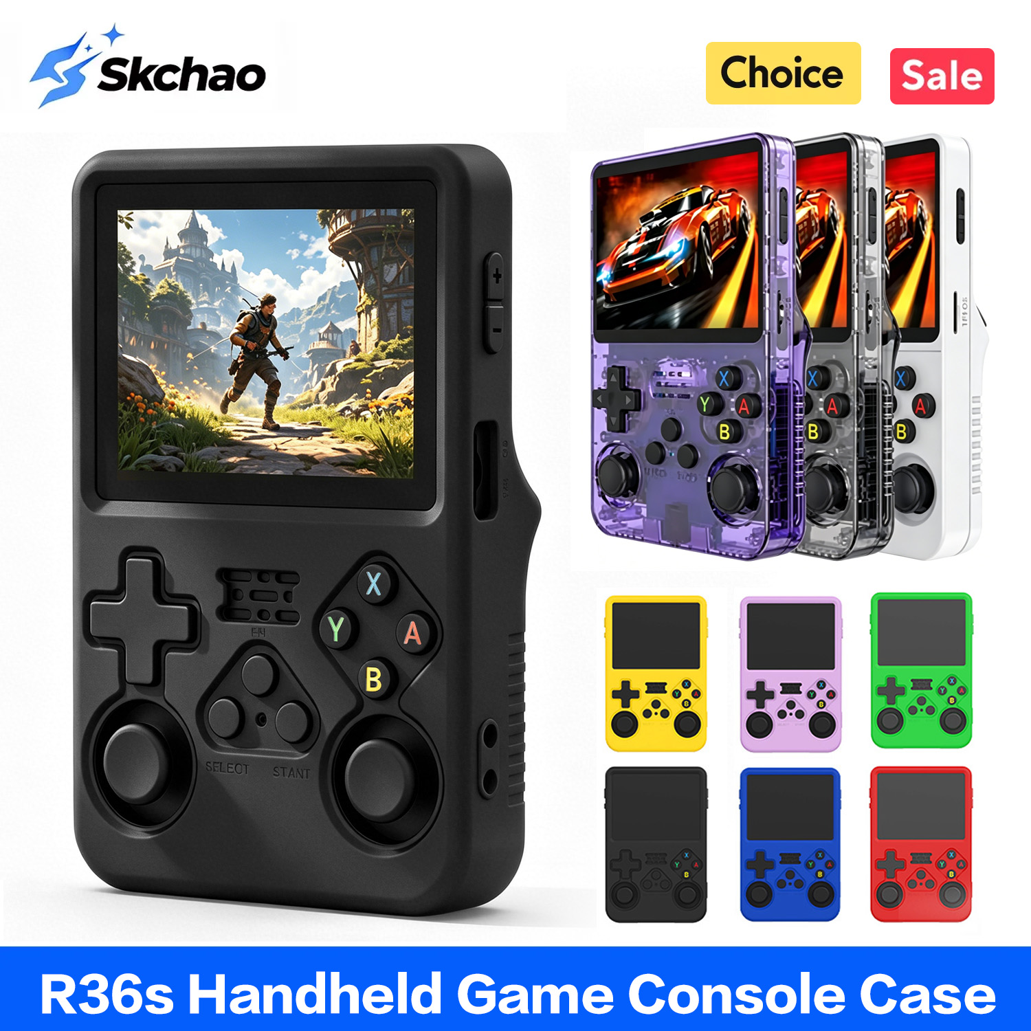 Etui ochronne R36s, silikonowe – Gaming Console R36S recenzja i cena