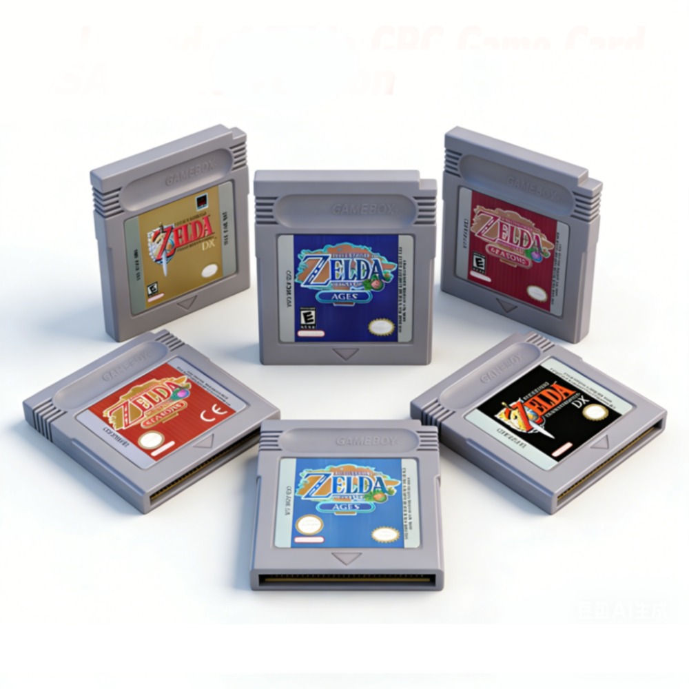 Karta Zelda GBC 16-bitowa, kar – Gaming Console Video recenzja i cena