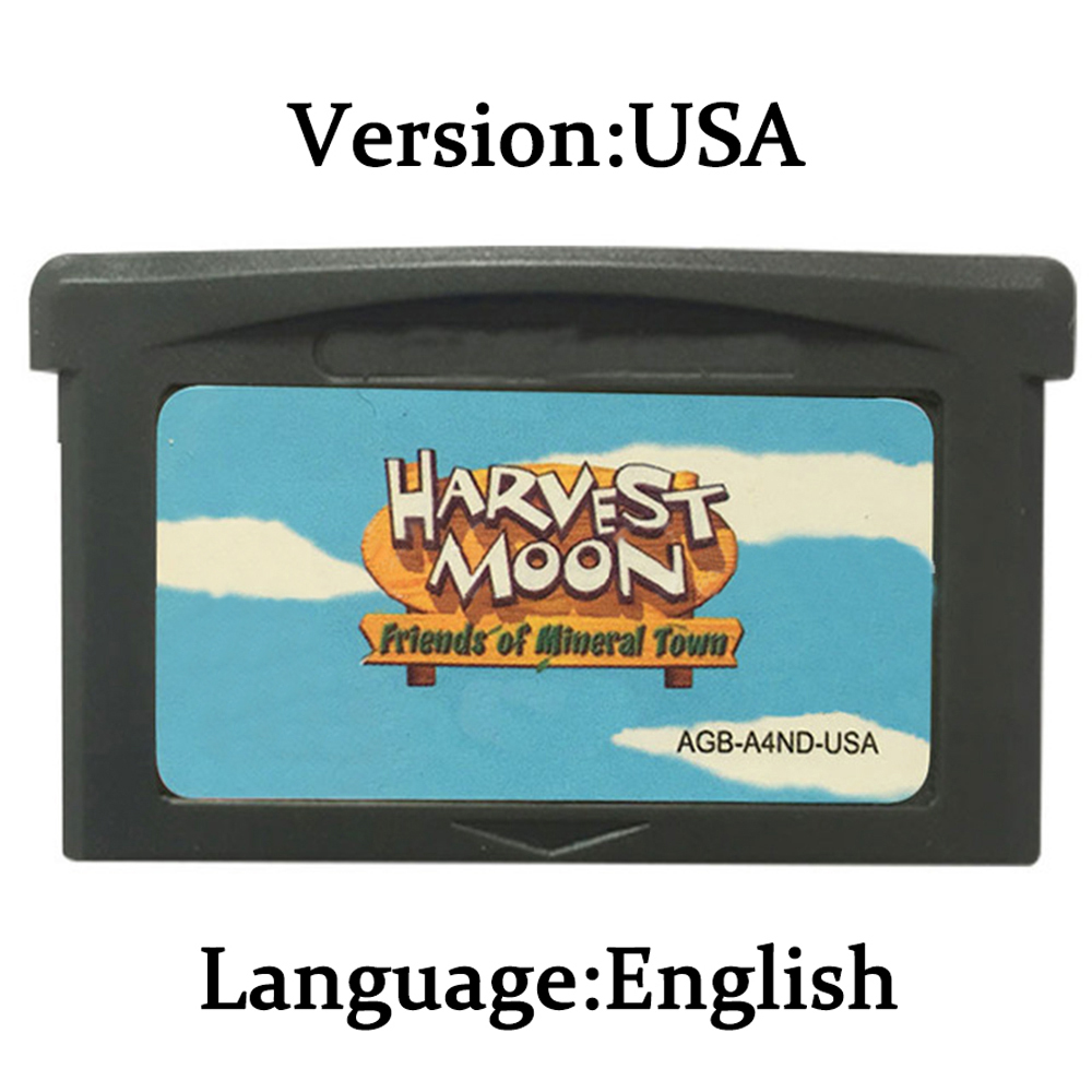 Harvest Moon GBA Kaseta z grą  – Gaming Console Video recenzja i cena