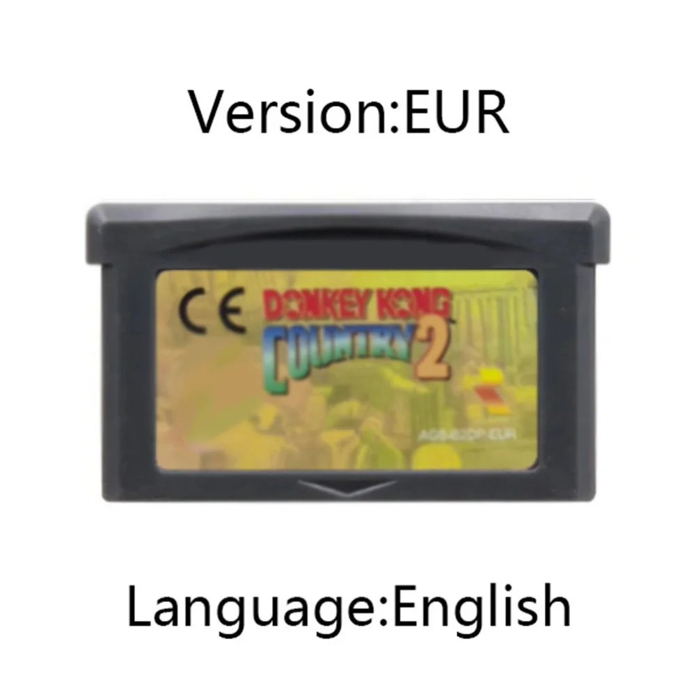 Donkey Kong GBA Gra 32-bitowa  – Gaming Console Video recenzja i cena