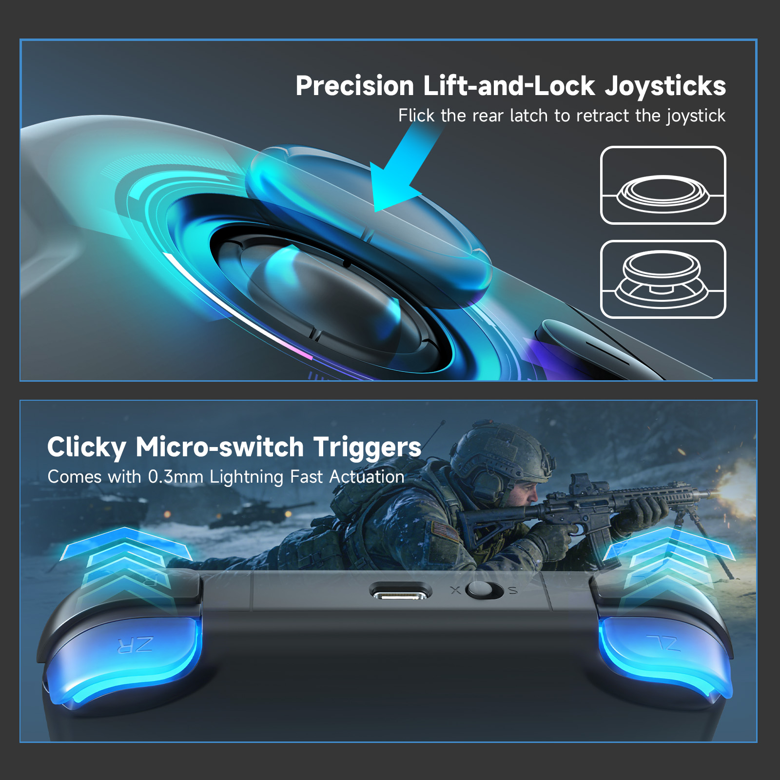 Kontroler kieszonkowy AceGamer – Gaming Console For Phone recenzja i cena