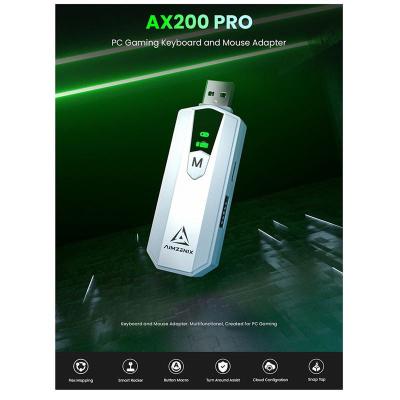 Konwerter AIMZENIX AX200PRO PC – Gaming Console All In One recenzja i cena