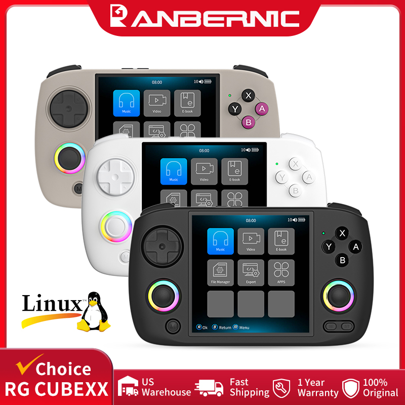 ANBERNIC RG CubeXX Przenośna K – Gaming Console Retro Handheld recenzja i cena