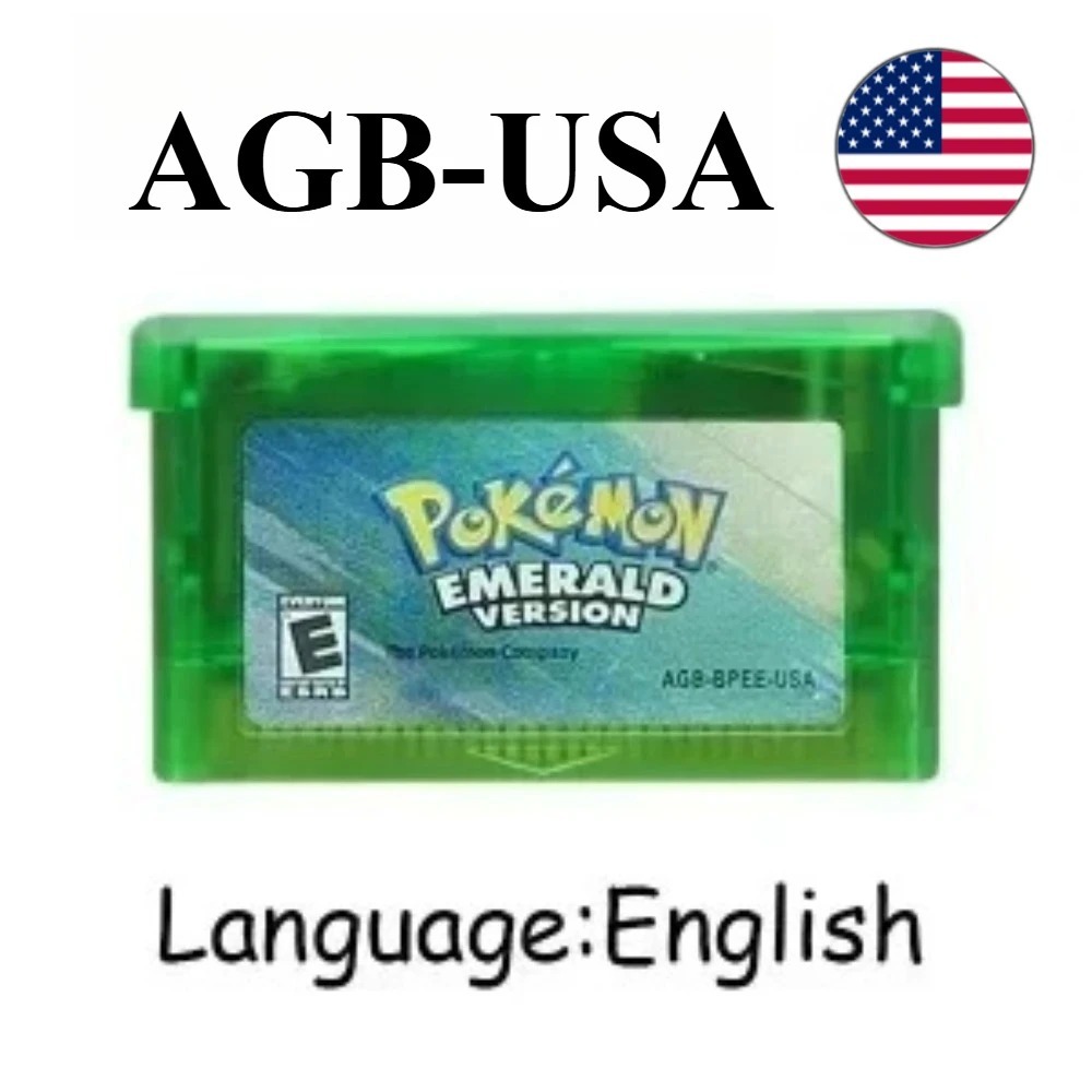 Gra GBA Pokemon Series 32-bito – Gaming Console Video recenzja i cena