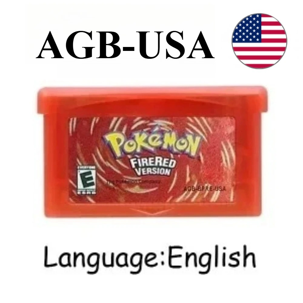 Gra GBA Pokemon Series 32-bito – Gaming Console Video recenzja i cena